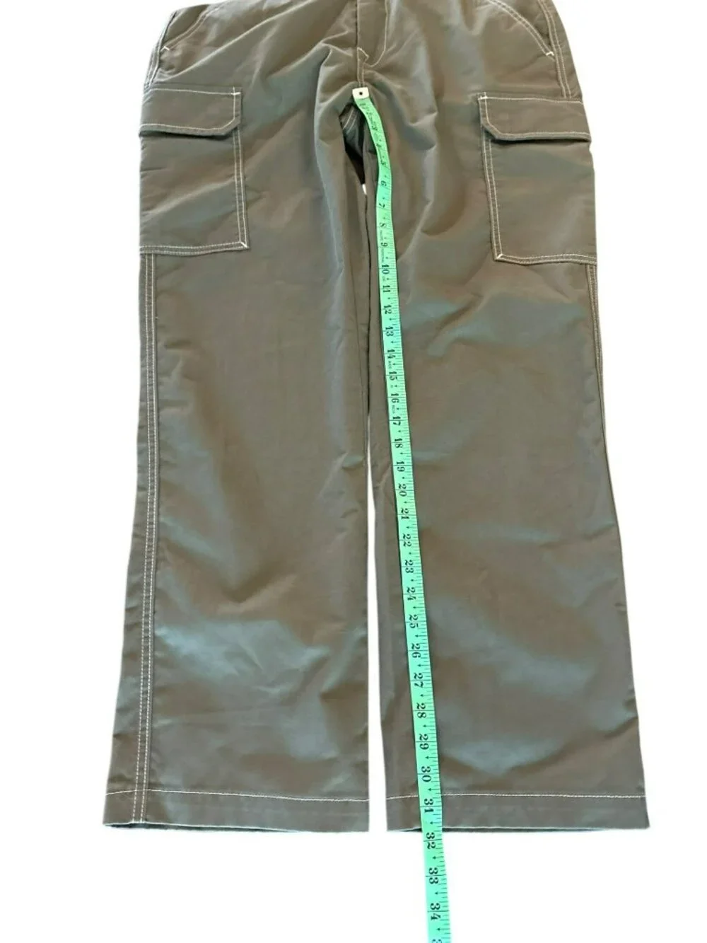 NWT True Religion Kalamata Green 108335 Cargo Pants Size 32